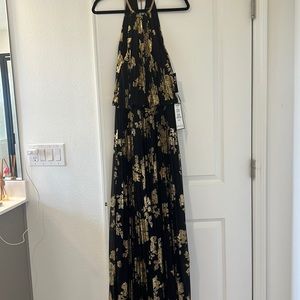 Black + Gold Dress